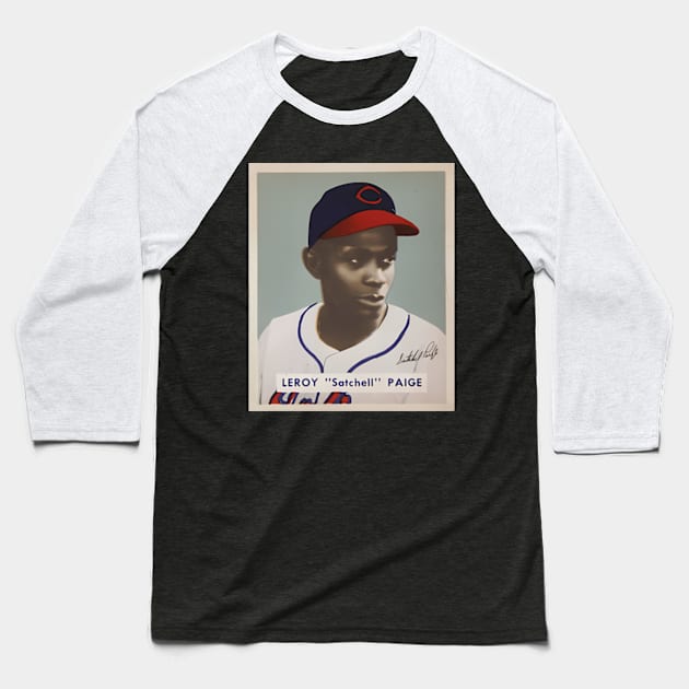 Satchel Paige Baseball T-Shirt by binchudala